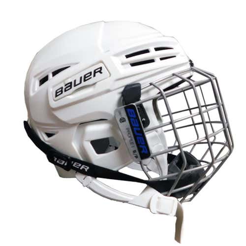 Bauer Senior Ims 5.0 Ice Hockey Helmets Lg White