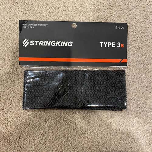 Black New StringKing 3s Mesh