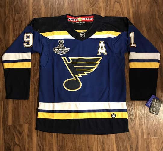 Vladimir Tarasenko St. Louis Blues Stanley Cup Champions Adidas Hockey Jersey