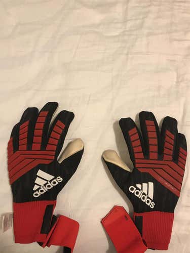 Slightly Used Adidas Predator Goalkeeper Gloves