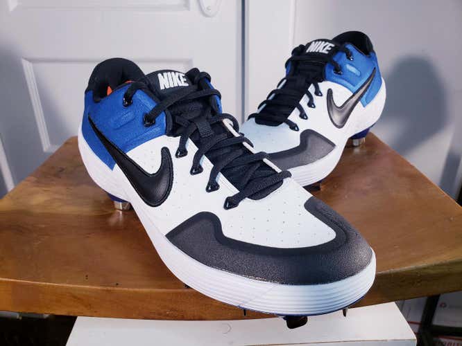 Nike Alpha Huarache Elite 2 Low Metal Baseball Cleats Men's Size 10 AJ6873-104