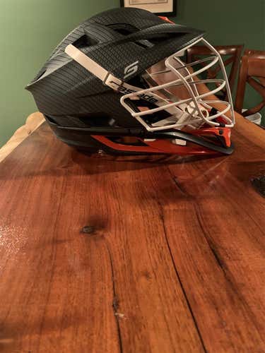 Black And Orange Cascade S Helmet