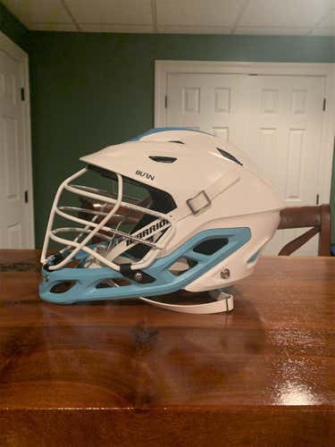 White Barley Used Warrior Burn Helmet