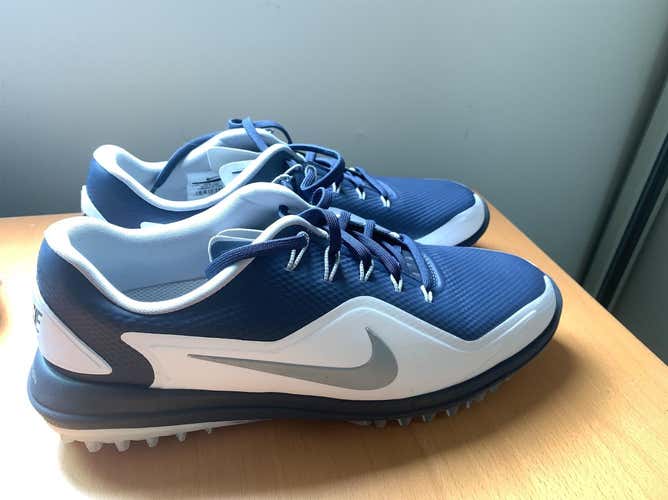 Blue Men's Size 11 (Women's 12) Nike Golf Shoes