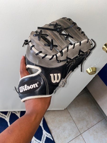 Gray High School/College First Base A2000 12.5" Baseball Glove