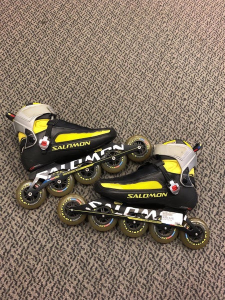 Senior Salomon 5 Wheel Regular Width Size 7.5 Inline Skates