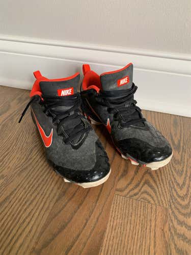 Black Kid's Molded Cleats Nike