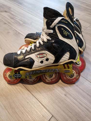 Used Mission Inline Skates Regular Width Size 9