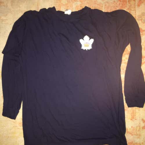 New Team Issued AHL Toronto Marlies Marloboros 4orte Loose Fit Base layer Shirt Large