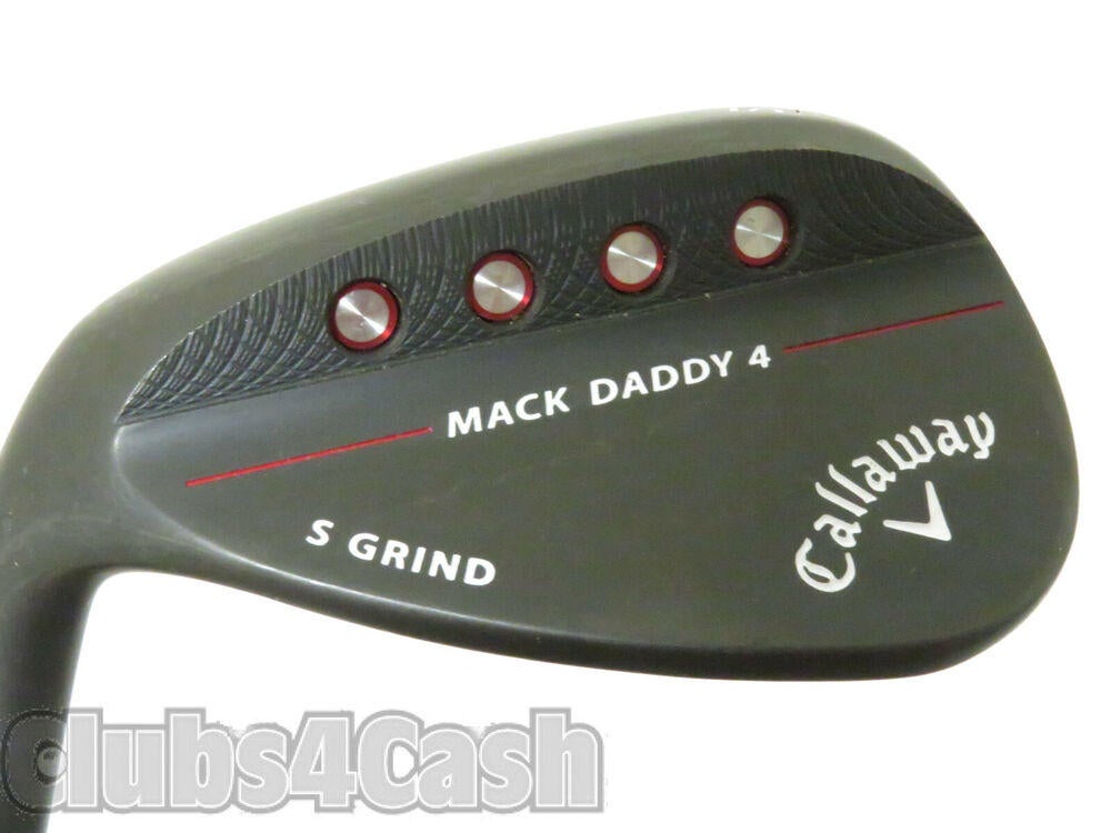 Callaway MD4 Black S Grind Wedge Dynamic Gold Tour Issue Red