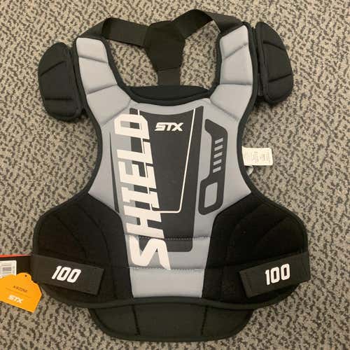 Gray Adult Medium STX Shield 100 Chest Protector