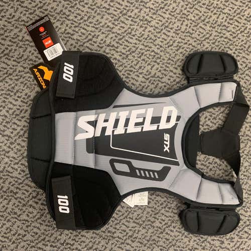 Gray Youth Small STX Shield 100 Chest Protector