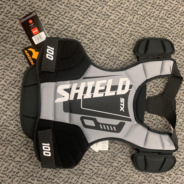 Gray Youth Small STX Shield 100 Chest Protector
