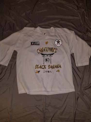 Chinatown's Black Banana Box Lacrosse Jersey #62
