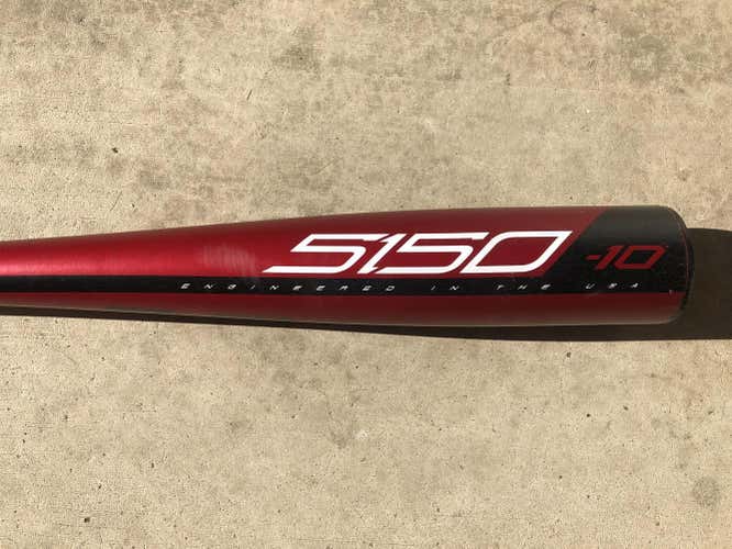 Used Kid Pitch (9YO-13YO) 2019 Rawlings Alloy 5150 Bat (-10) 20 oz 30"