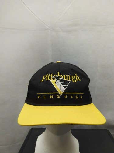 Vintage Pittsburgh Penguins Snapback Hat NHL