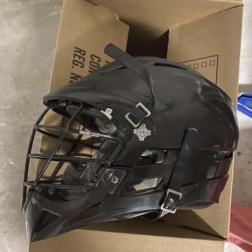 Black Cascade Pro-7 Lacrosse Helmet