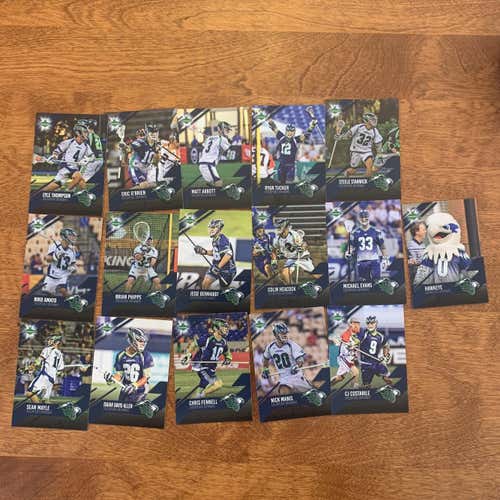 2019 Parkside MLL Chesapeake Bayhawks Complete Player Set