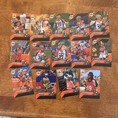 2019 Parkside MLL Denver Outlaws Complete Player Set