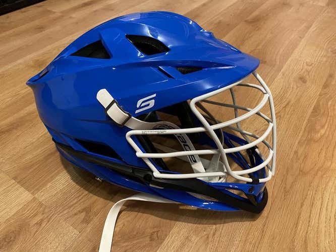 Cascade S Lacrosse Helmet - Blue