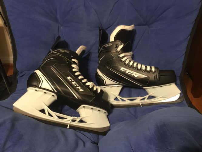 Gently Used Senior CCM Tacks Hockey Skates Regular Width Size 10