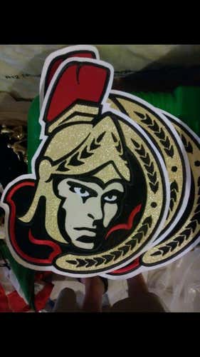 Ottawa Senators Iron Patch Crest - Vintage Alt Jersey