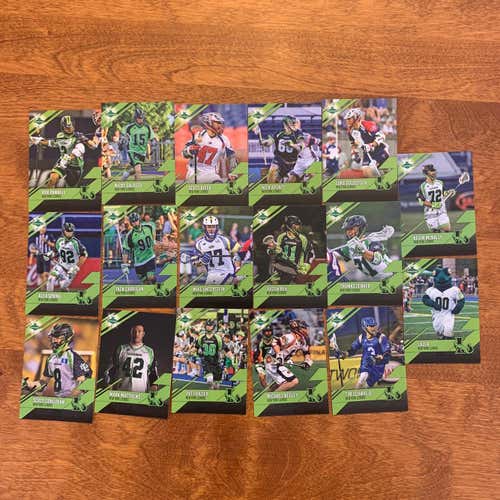 2019 Parkside MLL NY Lizards Complete Player Set