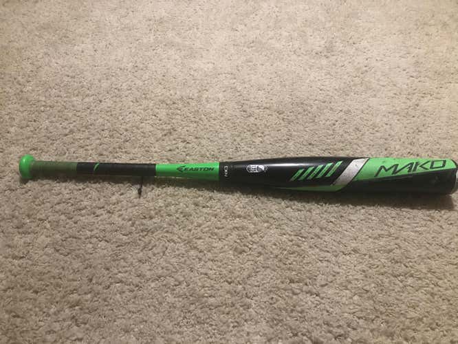 Used Kid Pitch (9YO-13YO) USSSA Certified Easton Mako SL16MK10B Bat (-10) 21 oz 31"