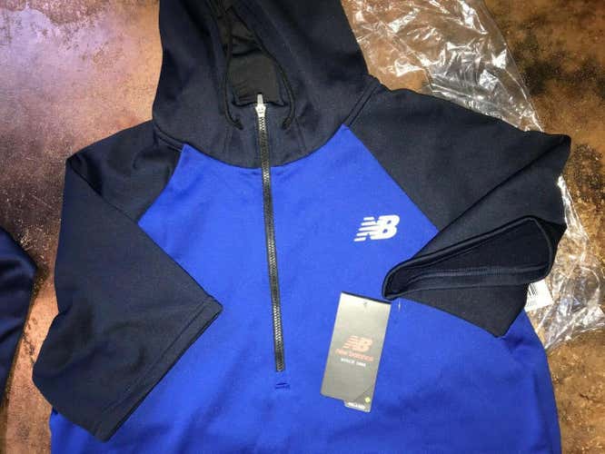 New Balance Short Sleeve Baseball Hoodie