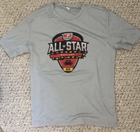 game worn 2019 MLL All-Star shooting shirt