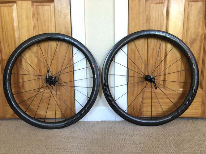 Zipp 303 Firecrest Carbon Clincher Rim Brake 700c Wheelset 11-Speed 77/177 Hubs