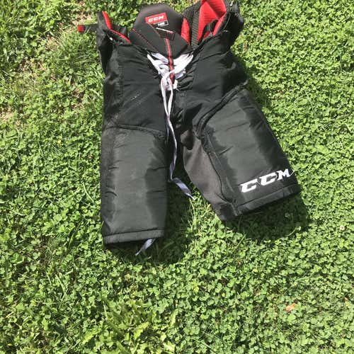 Black Junior XL CCM JetSpeed FT1  Hockey Pants