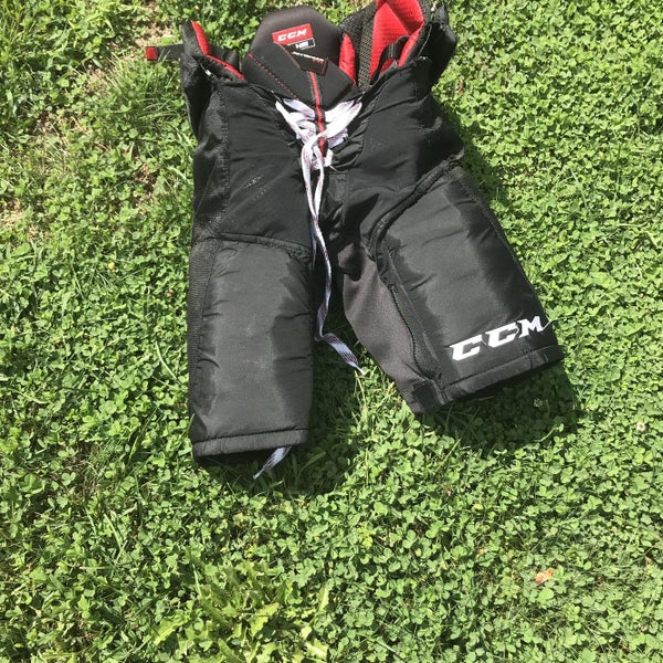 Black Junior XL CCM JetSpeed FT1 Hockey Pants