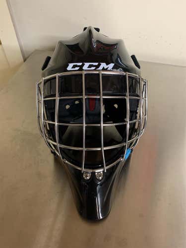 Black CCM Pro Goalie Helmet