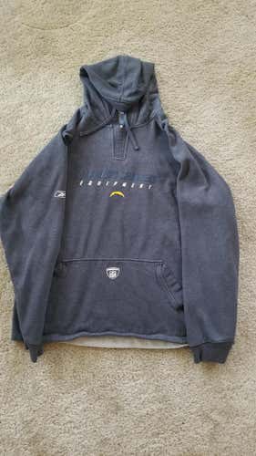 Used Adult L Reebok San Diego chargers Sweatshirt