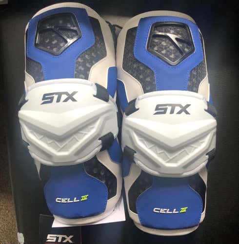 New STX Medium Cell IV Arm Pads Royal Blue M Nwt New Arm GUARD