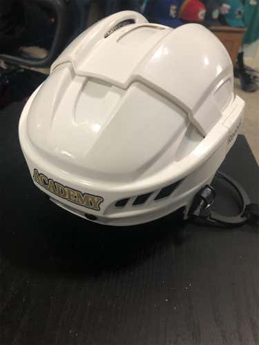 White Used Medium Reebok 11K Team Issued Helmet