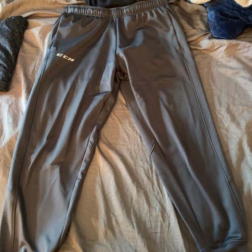 XL CCM Gray Sweatpants