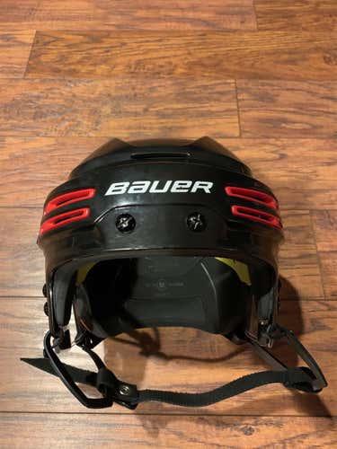 Bauer Re-Akt 75 Helmet Black Medium mint condition