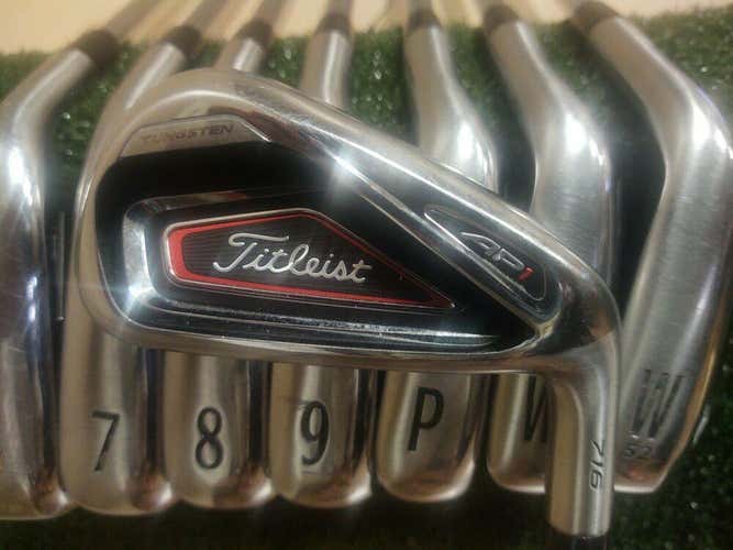 Titleist Golf AP1 716 Iron Set 4-PW,W,W 52 Regular Flex XP90 S300 Nice