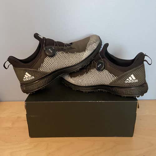 Adidas Golf Shoes Black Men's Size 8.5 (Women's 9.5) Adidas Golf Shoes