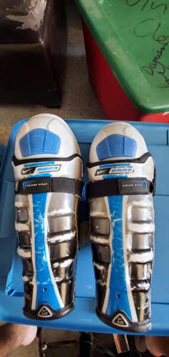 Used Youth Bauer Supreme Shin Pads