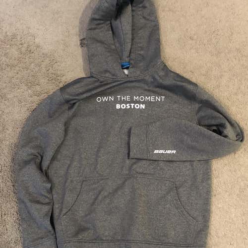 Gray Adult Small Bauer Sweatshirt