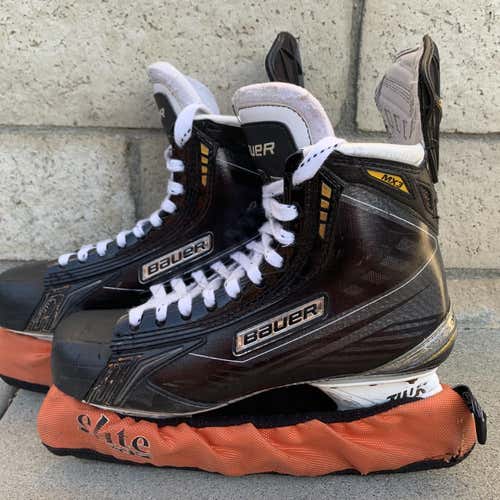 Pro Stock Senior Bauer Supreme MX3 Regular Width Pro Stock Size 9 Hockey Skates