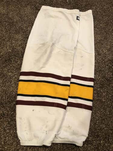 Chicago Wolves Away and Home Game Worn Socks XL