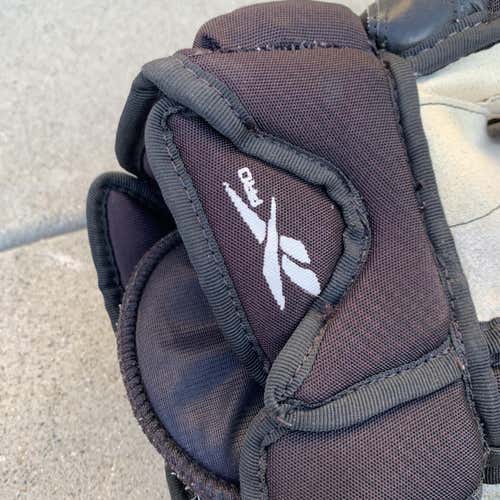 Black Senior Reebok 852T 14" Pro Stock Gloves