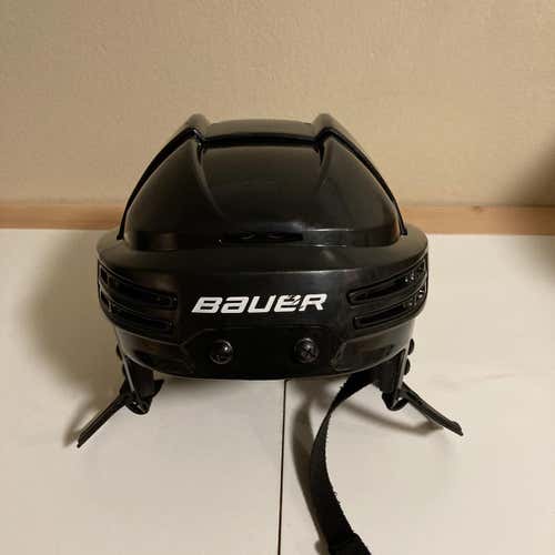 Black Used Large Bauer Re-Akt 75  Helmet