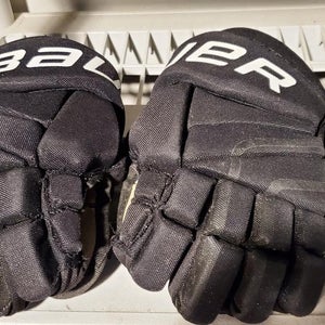 Black Used Junior Bauer Vapor X60 Gloves 11"