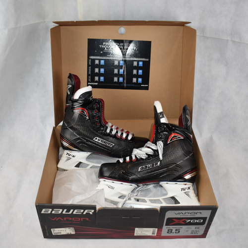 Senior New Bauer Vapor X700 Hockey Skates Regular Width Size 8.5EE