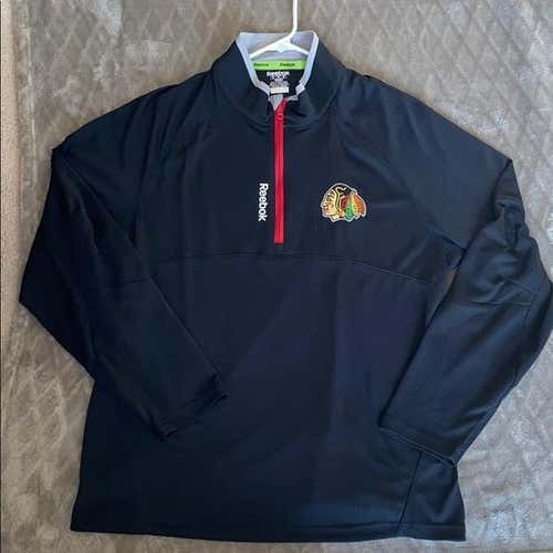 Portland Winterhawks WHL Reebok Team Issued Pullover Jacket Adult XL